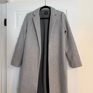 Zara Women's Classic Gray Trench Coat